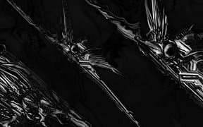 Abstract sword design concept art by Ameshin